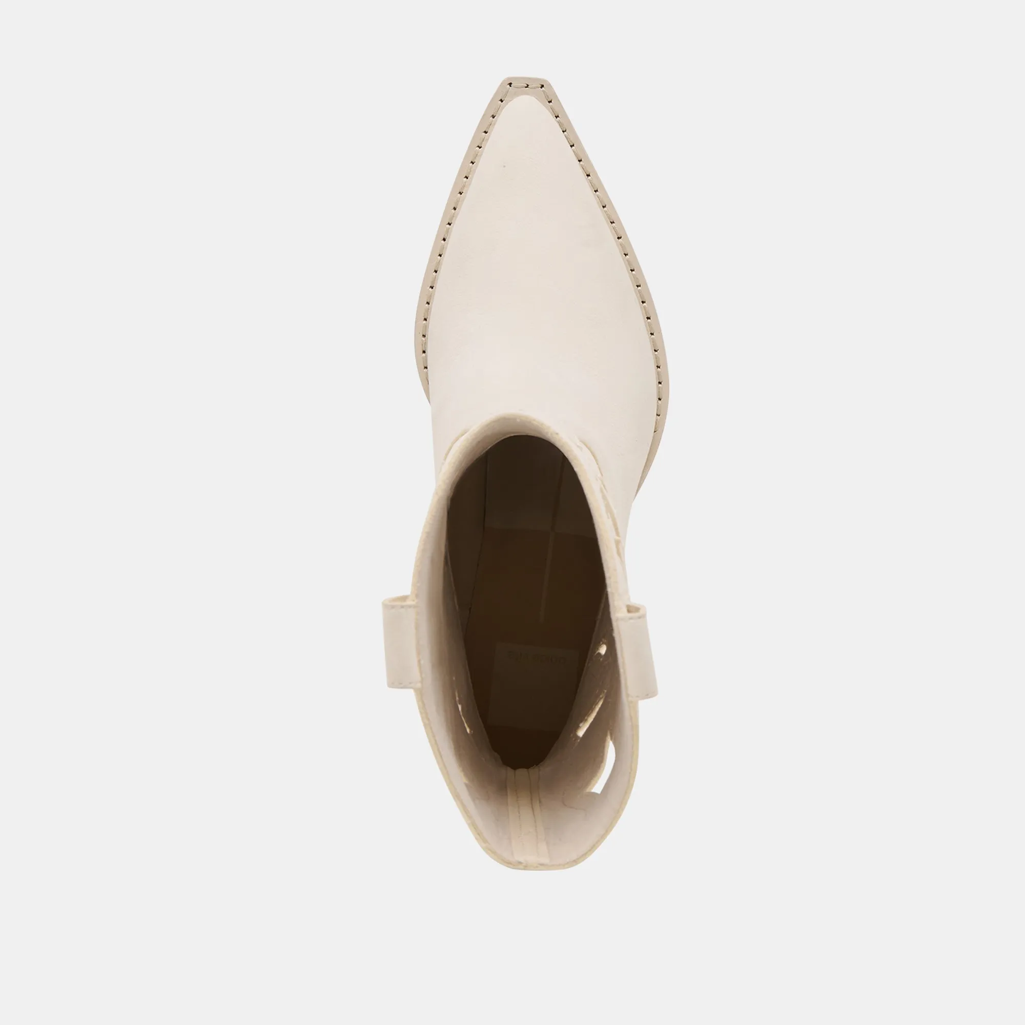 RAVENA BOTTES OFF WHITE NUBUCK