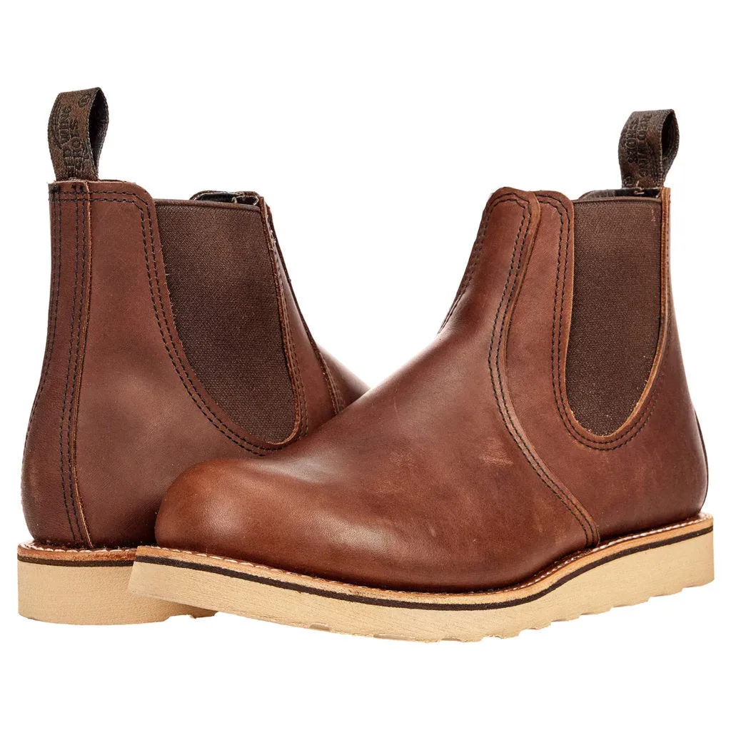 Bottes Chelsea en cuir classique pour hommes Red Wing
