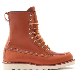 Bottes Homme Moc Toe Red Wing Classic Prairie 877 en Cuir 8 Pouces
