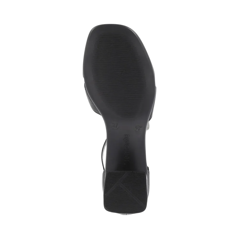 Sandale à talon Dorina 50 pour femme en noir