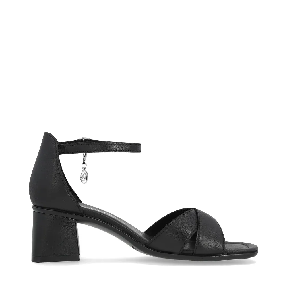 Sandale à talon Dorina 50 pour femme en noir