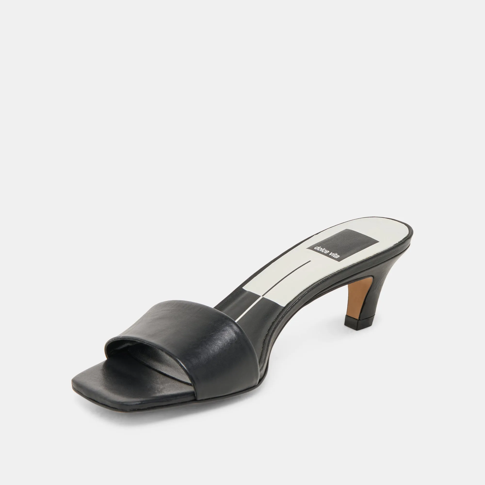 REXA TALONS CUIR NOIR