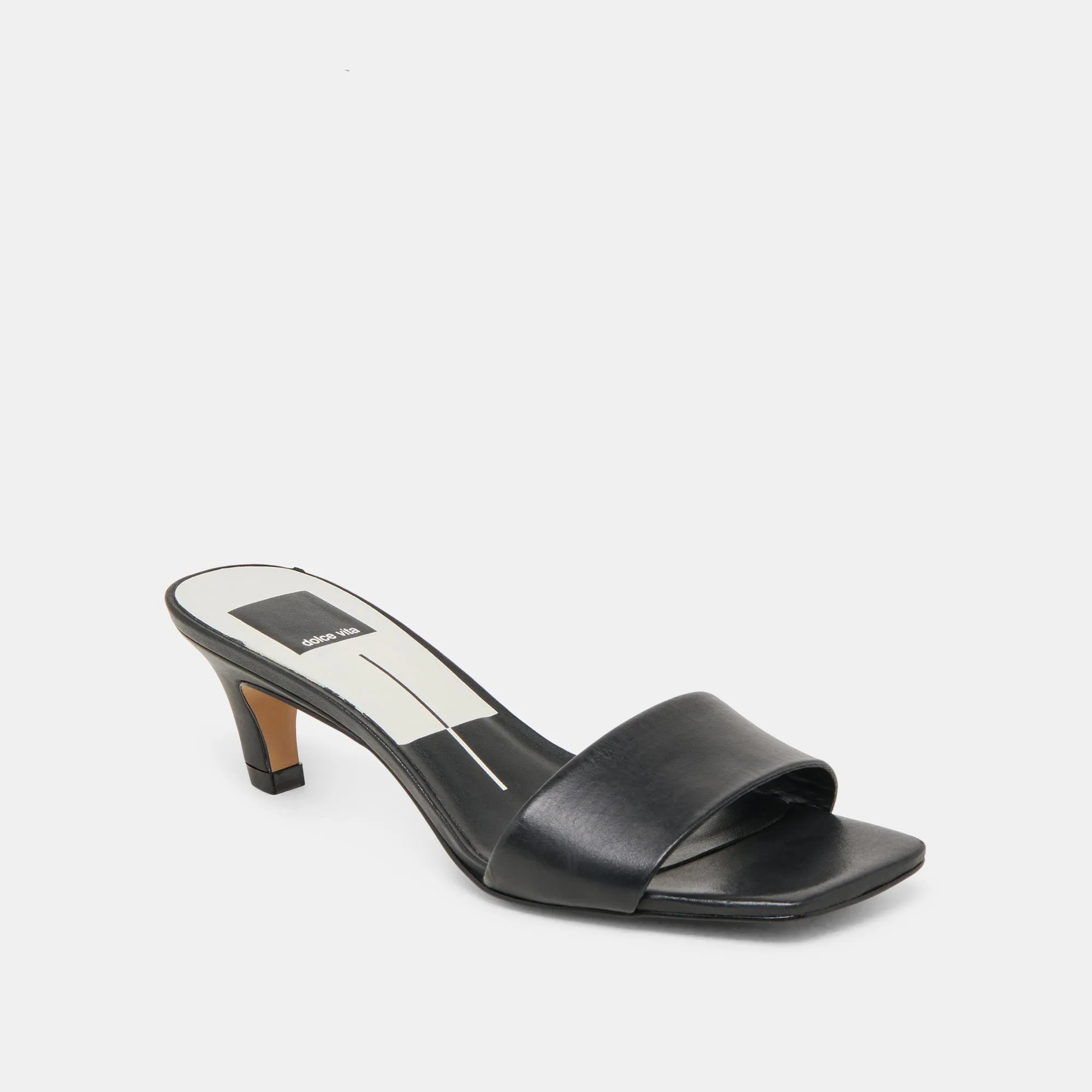 REXA TALONS CUIR NOIR