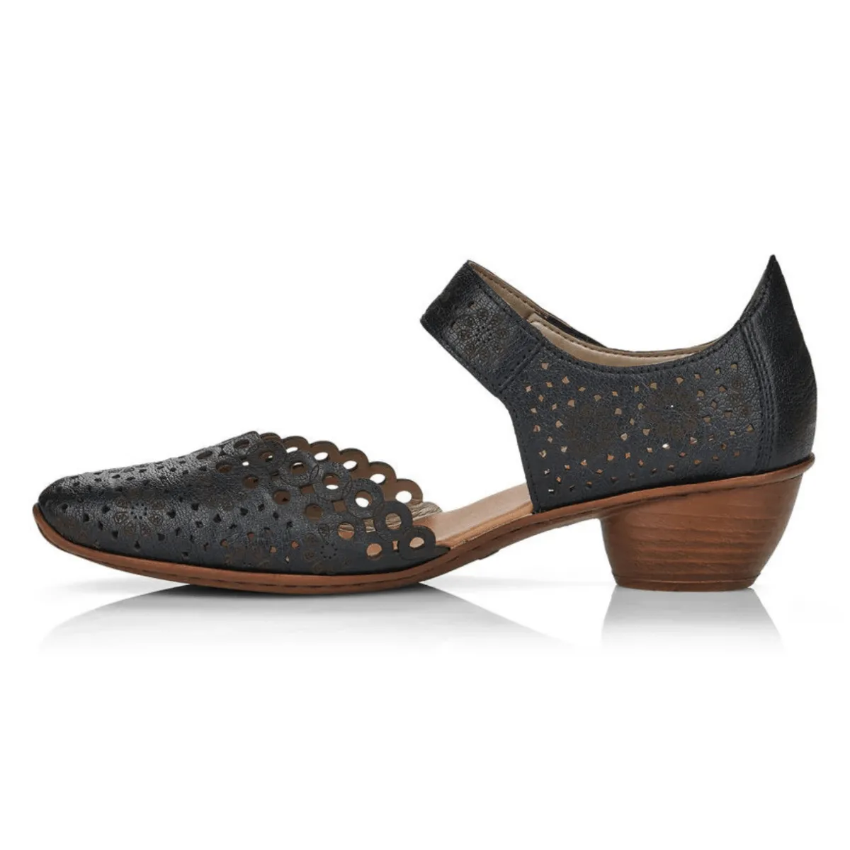 Rieker Femmes 43753-02 Mirjam Noir Vernis