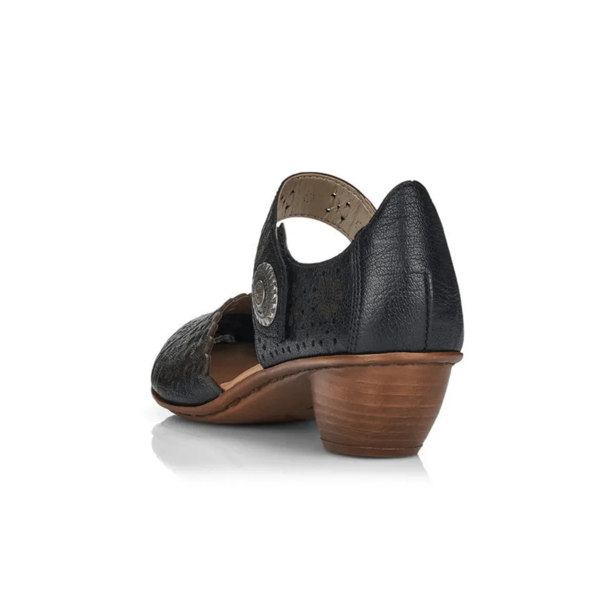 Rieker Femmes 43753-02 Mirjam Noir Vernis