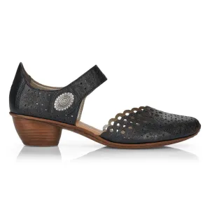 Rieker Femmes 43753-02 Mirjam Noir Vernis