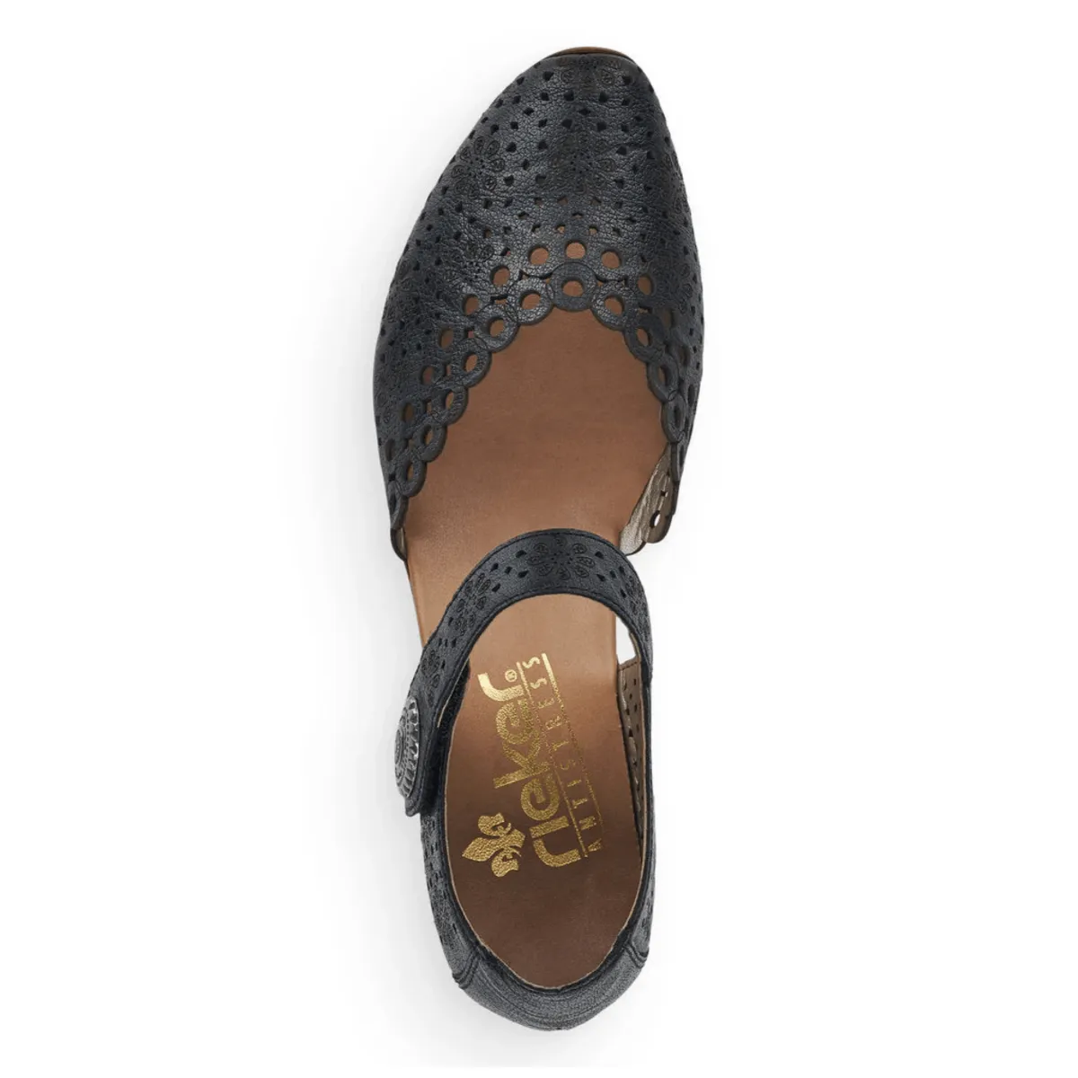 Rieker Femmes 43753-02 Mirjam Noir Vernis