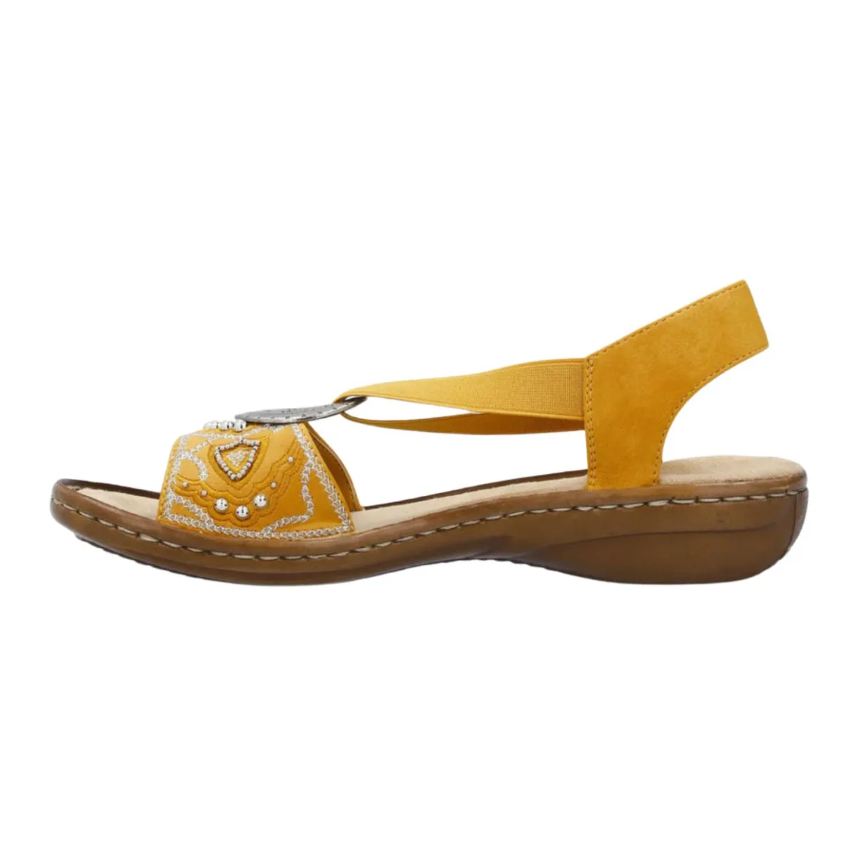 Rieker Femme 608B9-68 Regina Jaune