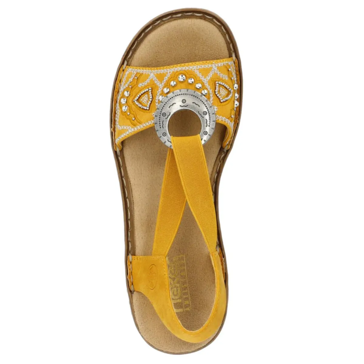 Rieker Femme 608B9-68 Regina Jaune