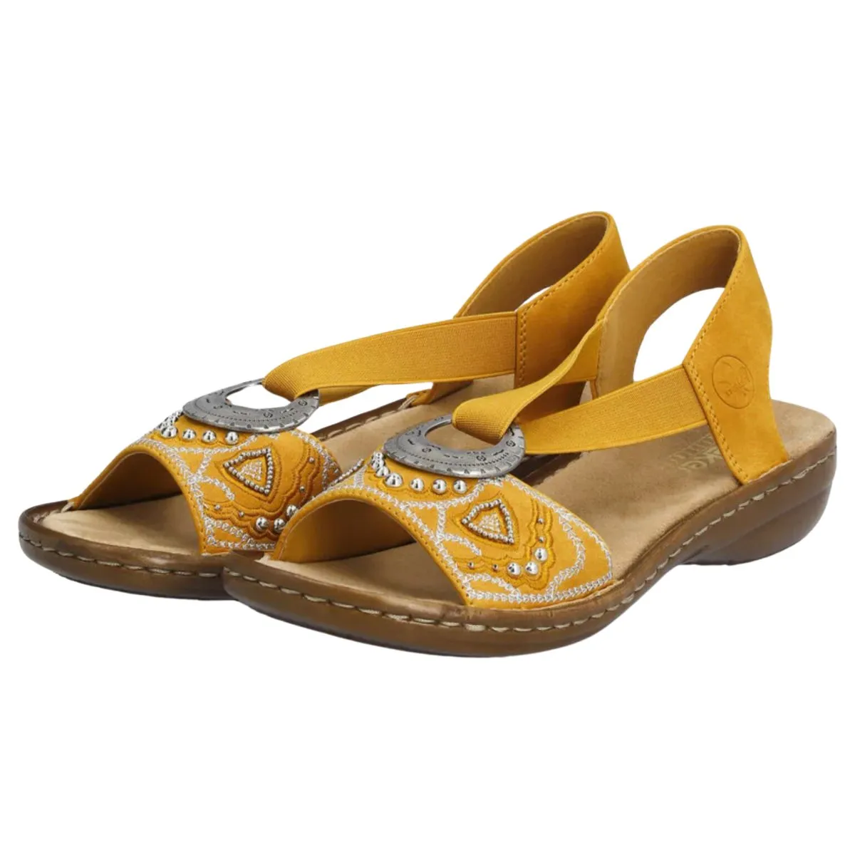 Rieker Femme 608B9-68 Regina Jaune