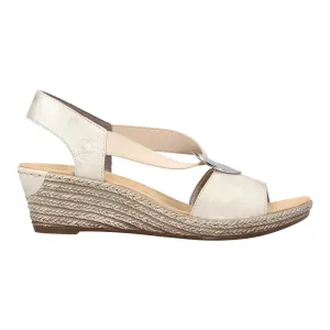 Rieker Femmes 624H6-60 Cuir Os