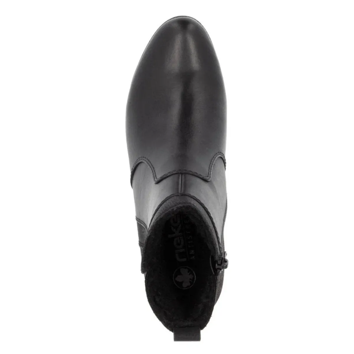 Rieker Femme 78658-00 Sariana Noir/Étain Imperméable