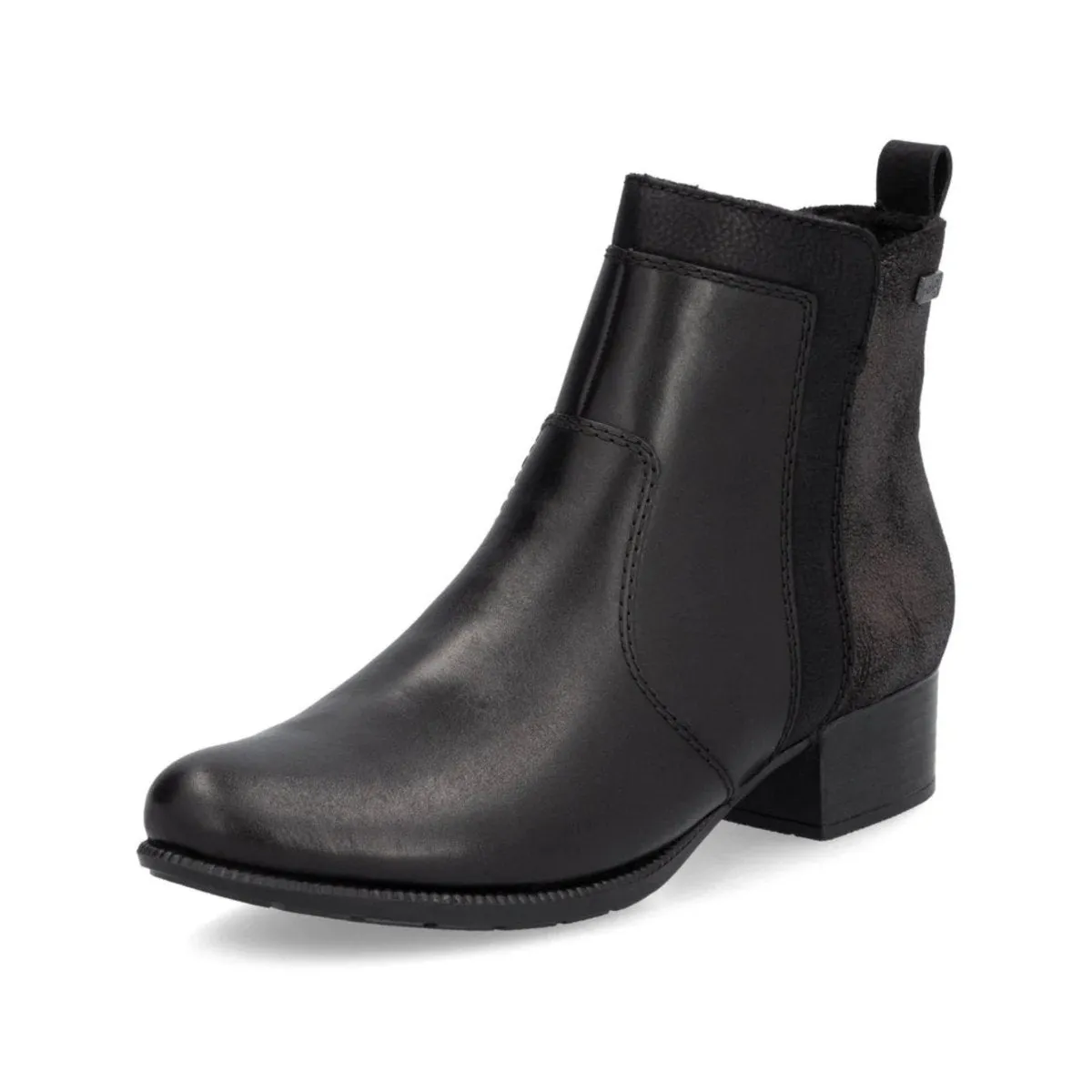 Rieker Femme 78658-00 Sariana Noir/Étain Imperméable
