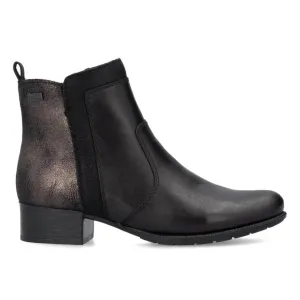 Rieker Femme 78658-00 Sariana Noir/Étain Imperméable