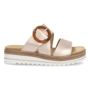 Rieker Femme D0Q51-90 Jocelyn Cuir Cuivré