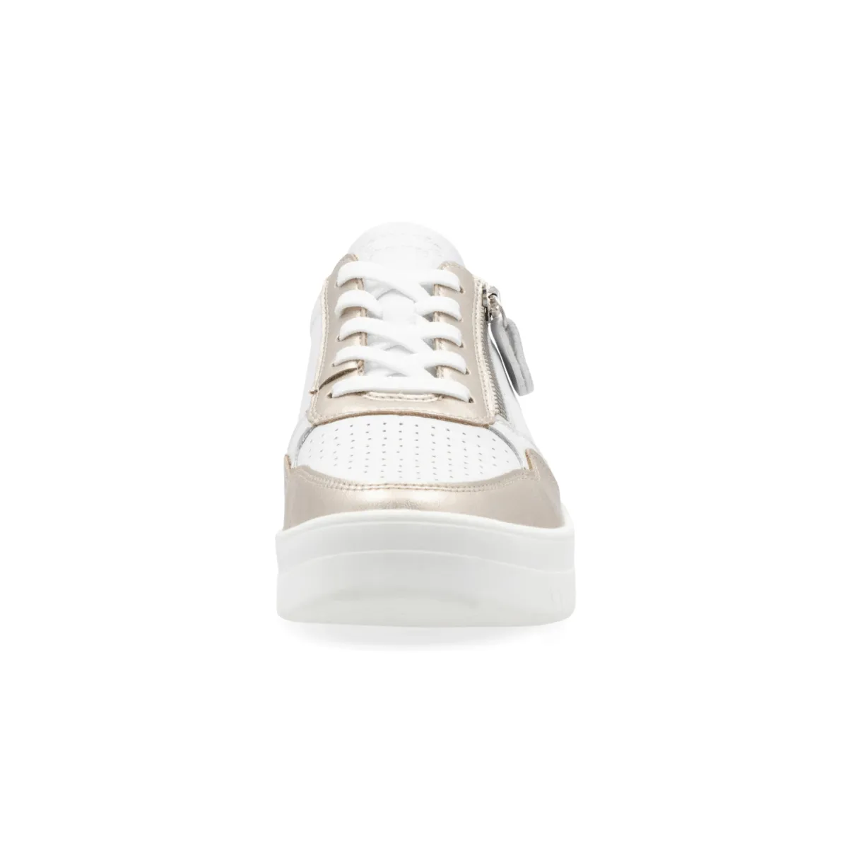Rieker Femme Kendra D0J05-81 Or Pâle/Blanc/Argent