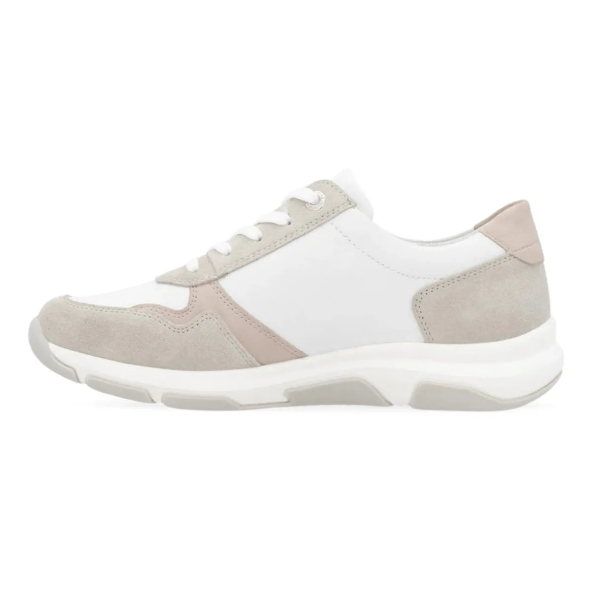 Rieker Femme Soraya D1S03-81 Quartz/Blanc/Rose/Crème