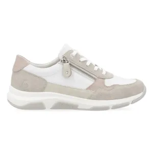 Rieker Femme Soraya D1S03-81 Quartz/Blanc/Rose/Crème