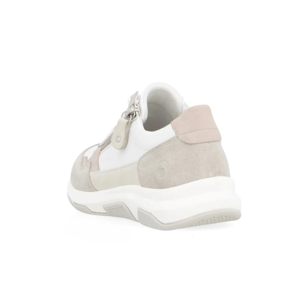 Rieker Femme Soraya D1S03-81 Quartz/Blanc/Rose/Crème