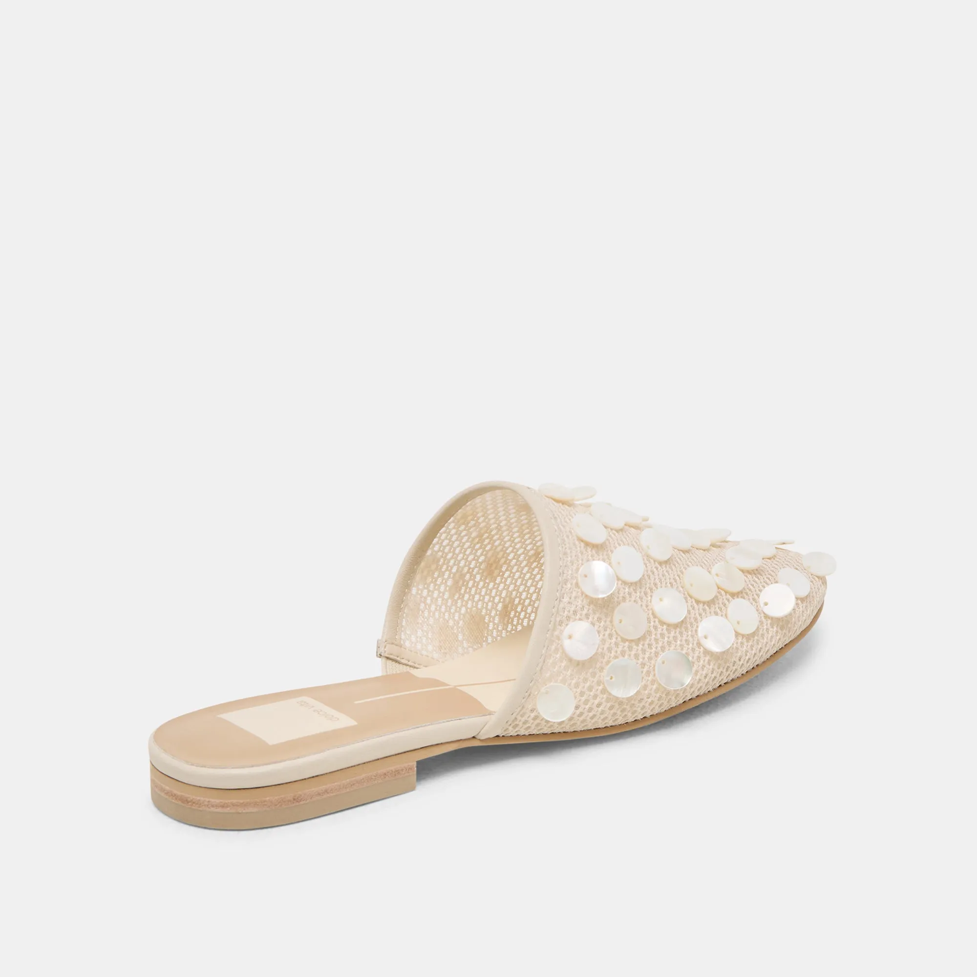ROVA BEAD FLATS DISQUE IVOIRE MAILLE