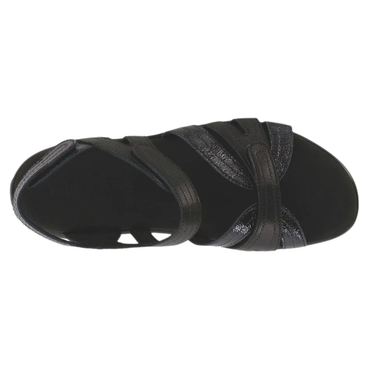 S A Sandales Femme Pier Sepia Noir Sable Cuir