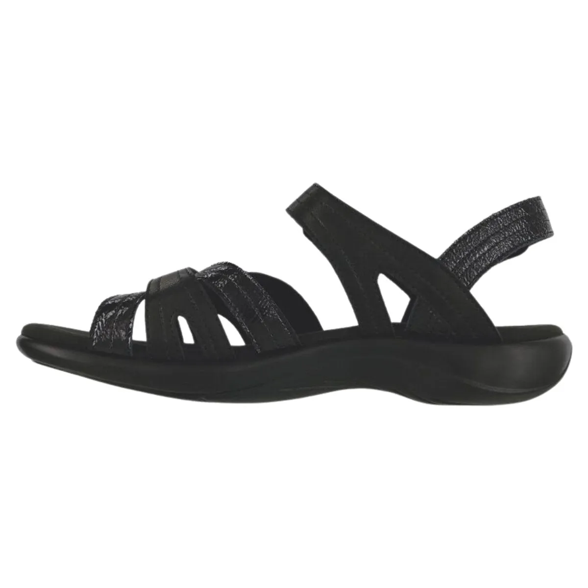 S A Sandales Femme Pier Sepia Noir Sable Cuir