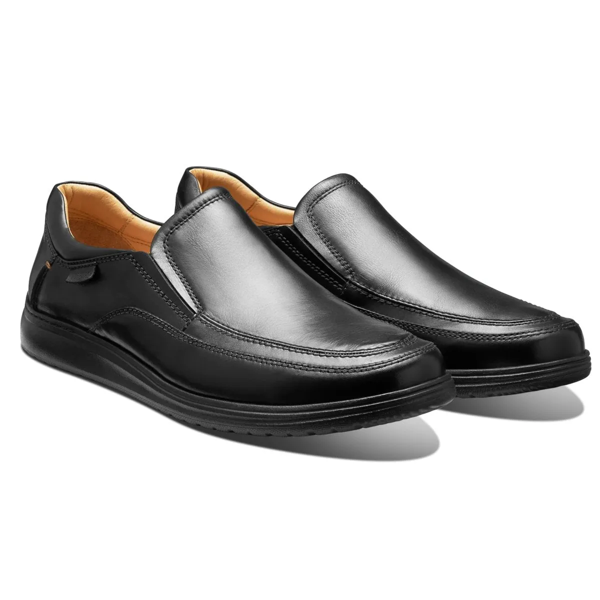 Samuel Hubbard Mocassin Featherlight pour Homme en Cuir Noir Olema