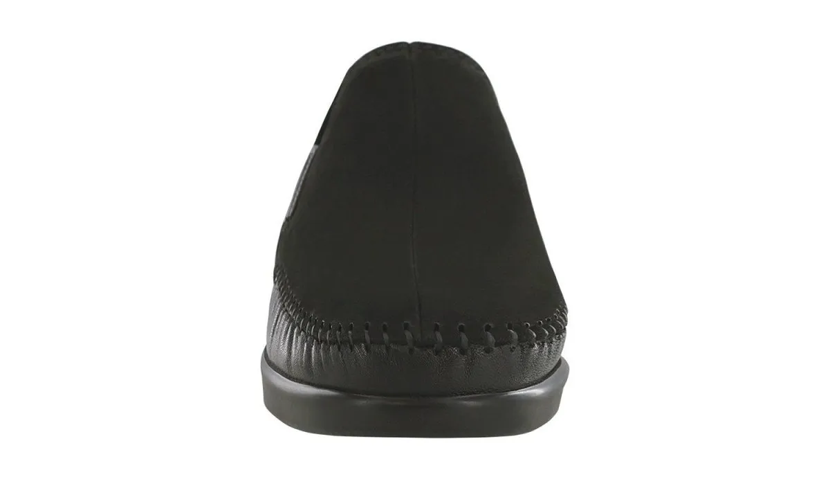 SAS Femme Rêve Suède Noir Charbon