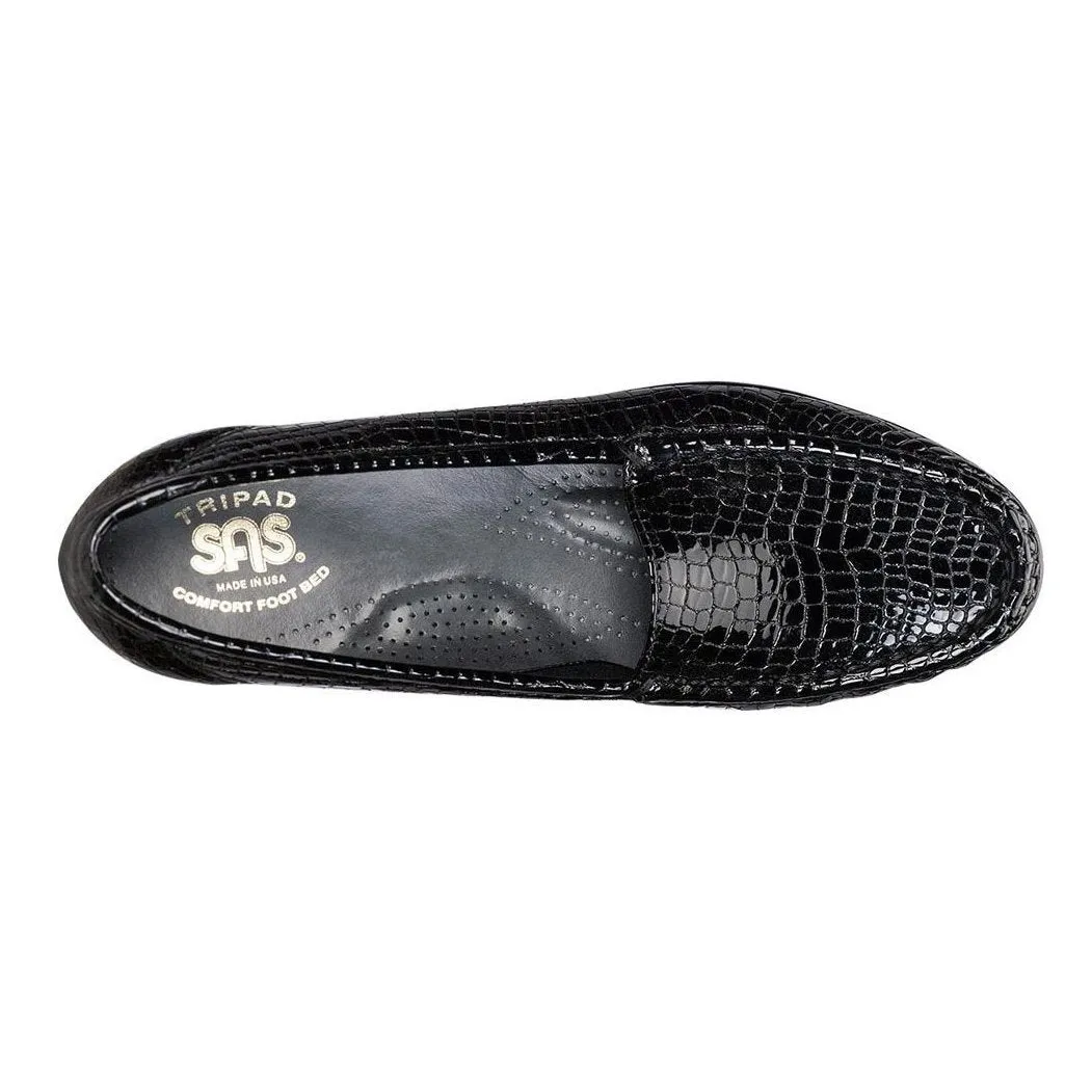 SAS Femmes Simplifier Noir Croco