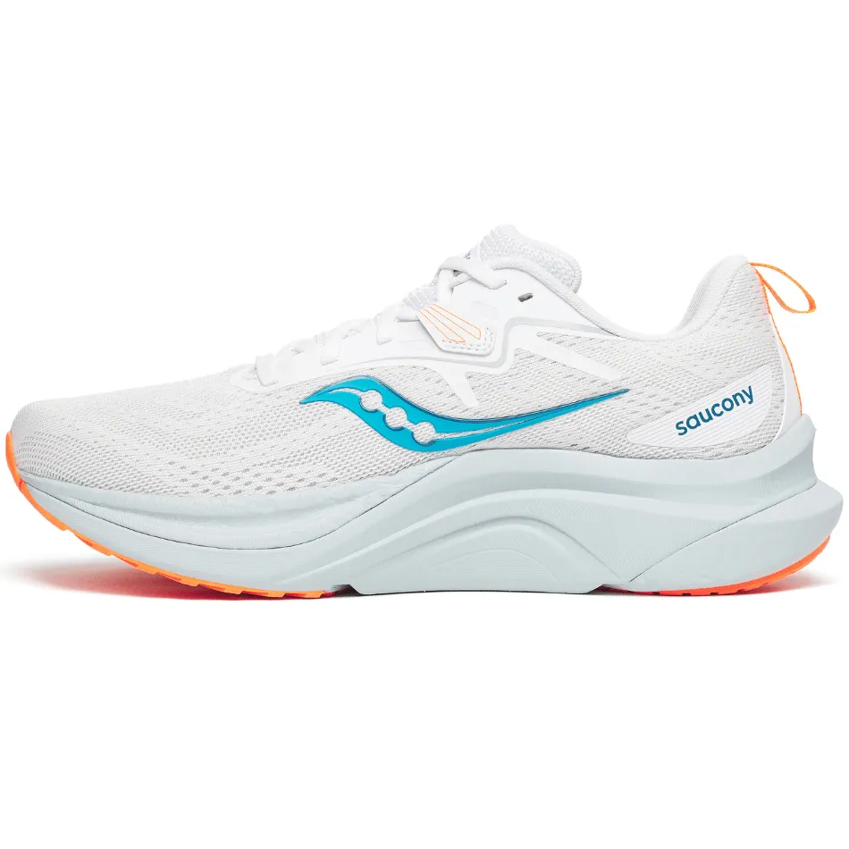 Saucony Chaussures de course Tempus 2 pour Homme en Blanc/Viziblue - Exclusivité en ligne