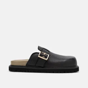 Mules Shiloh Black Loafer