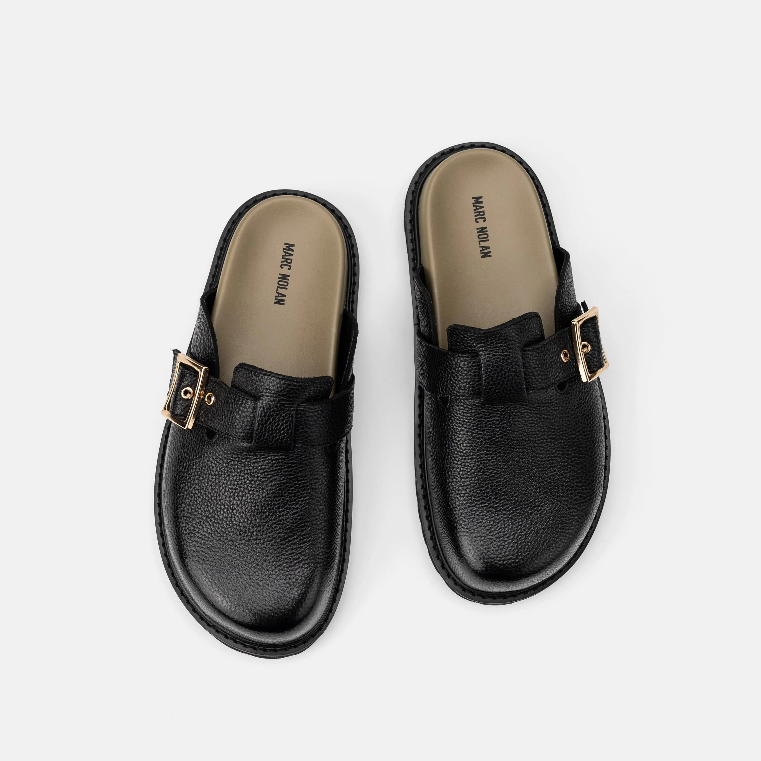 Mules Shiloh Black Loafer
