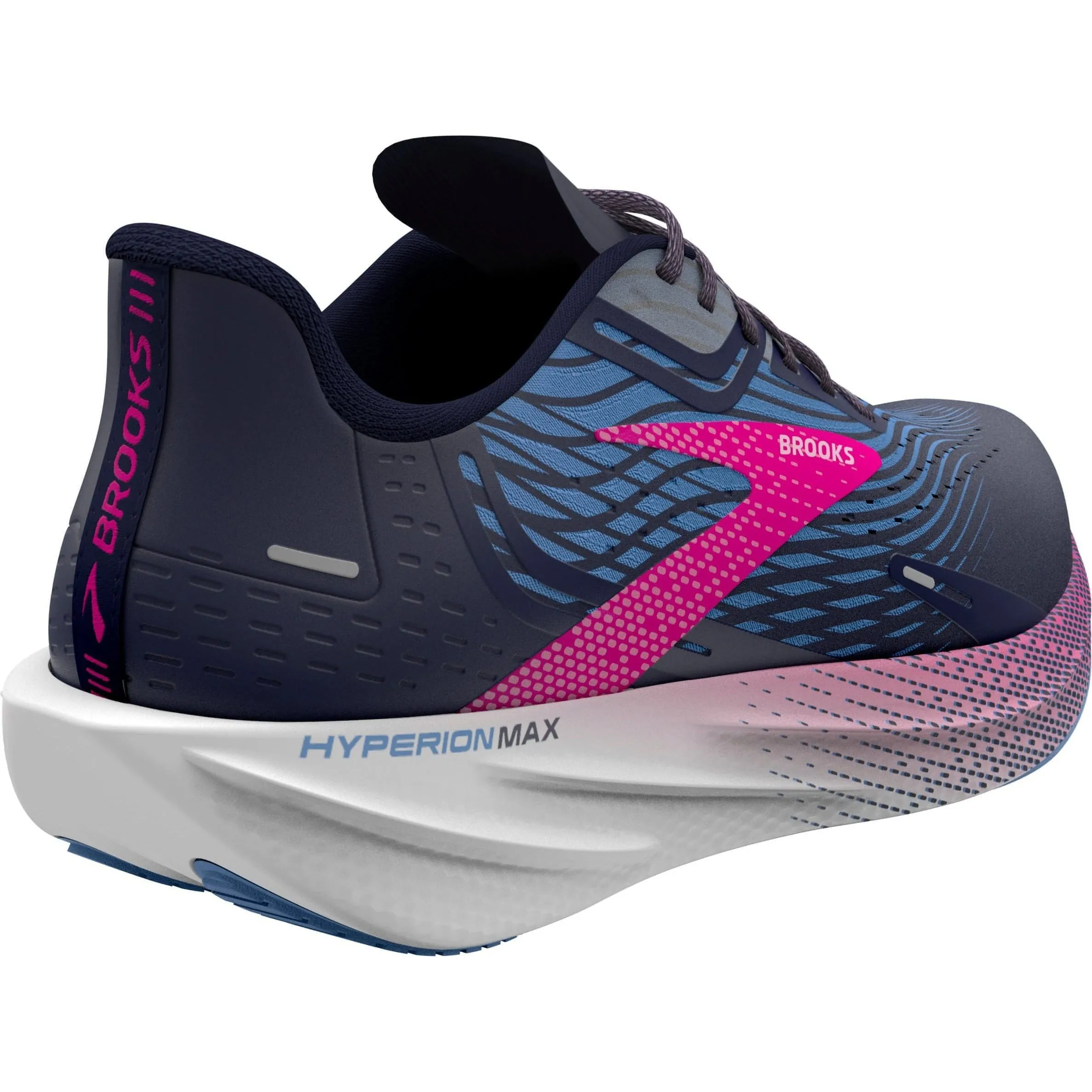 Chaussures de course Brooks Hyperion Max pour femmes - Marine