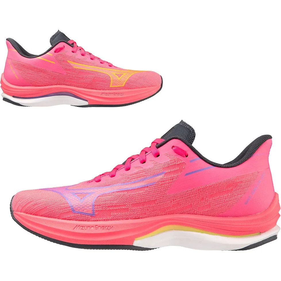 Chaussures de course Mizuno Wave Rebellion Sonic pour femmes - Rose