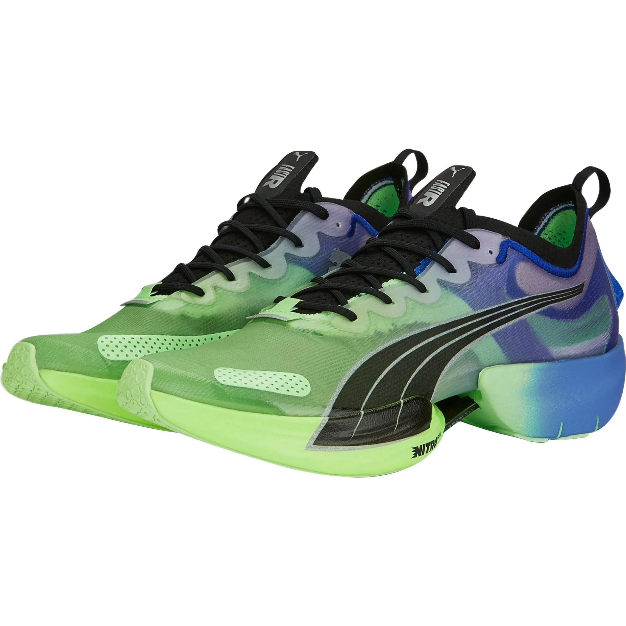 Chaussures de course Puma Fast-R Nitro Elite pour homme - Bleu