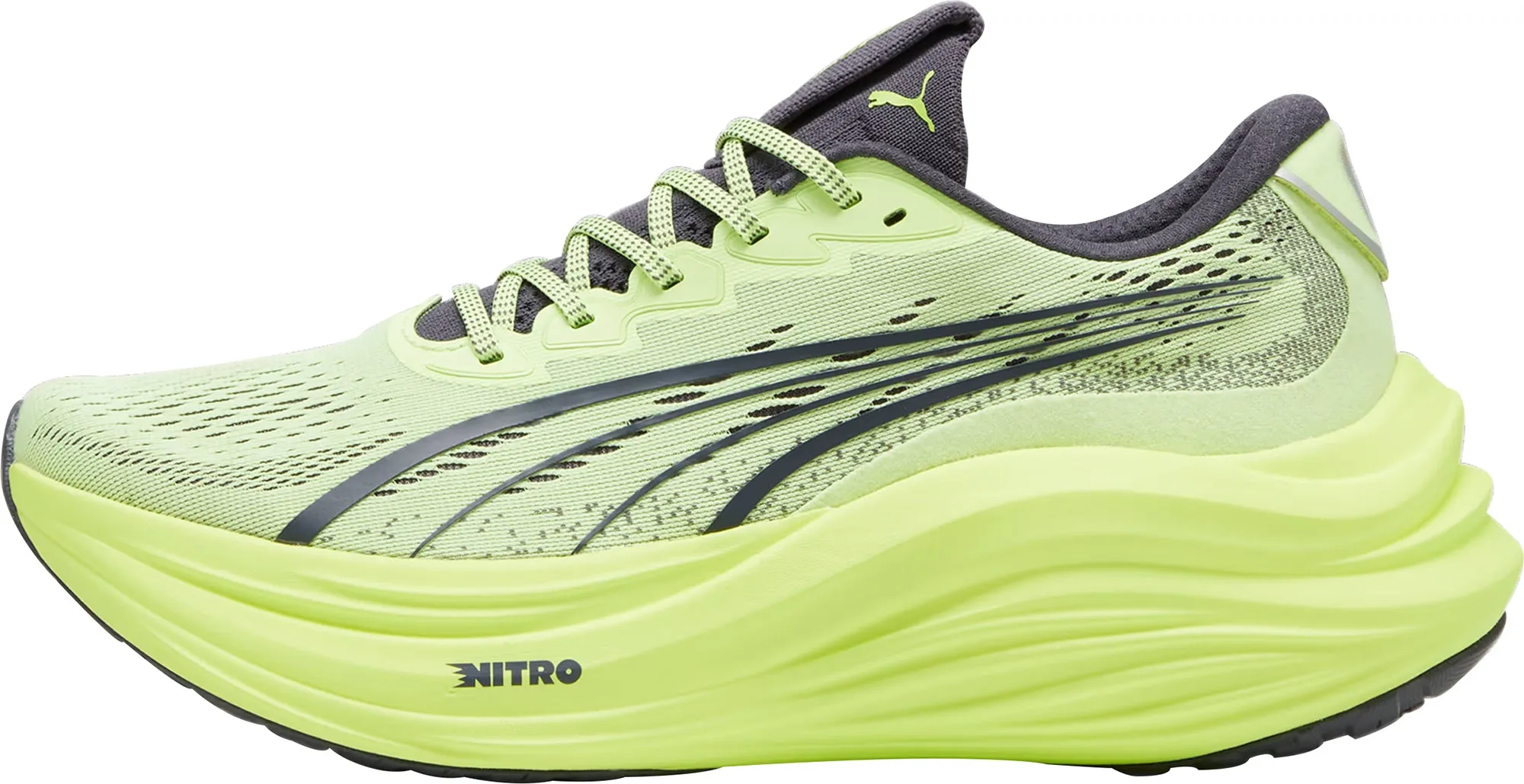 Chaussures de course Puma MagMax Nitro pour homme - Vert
