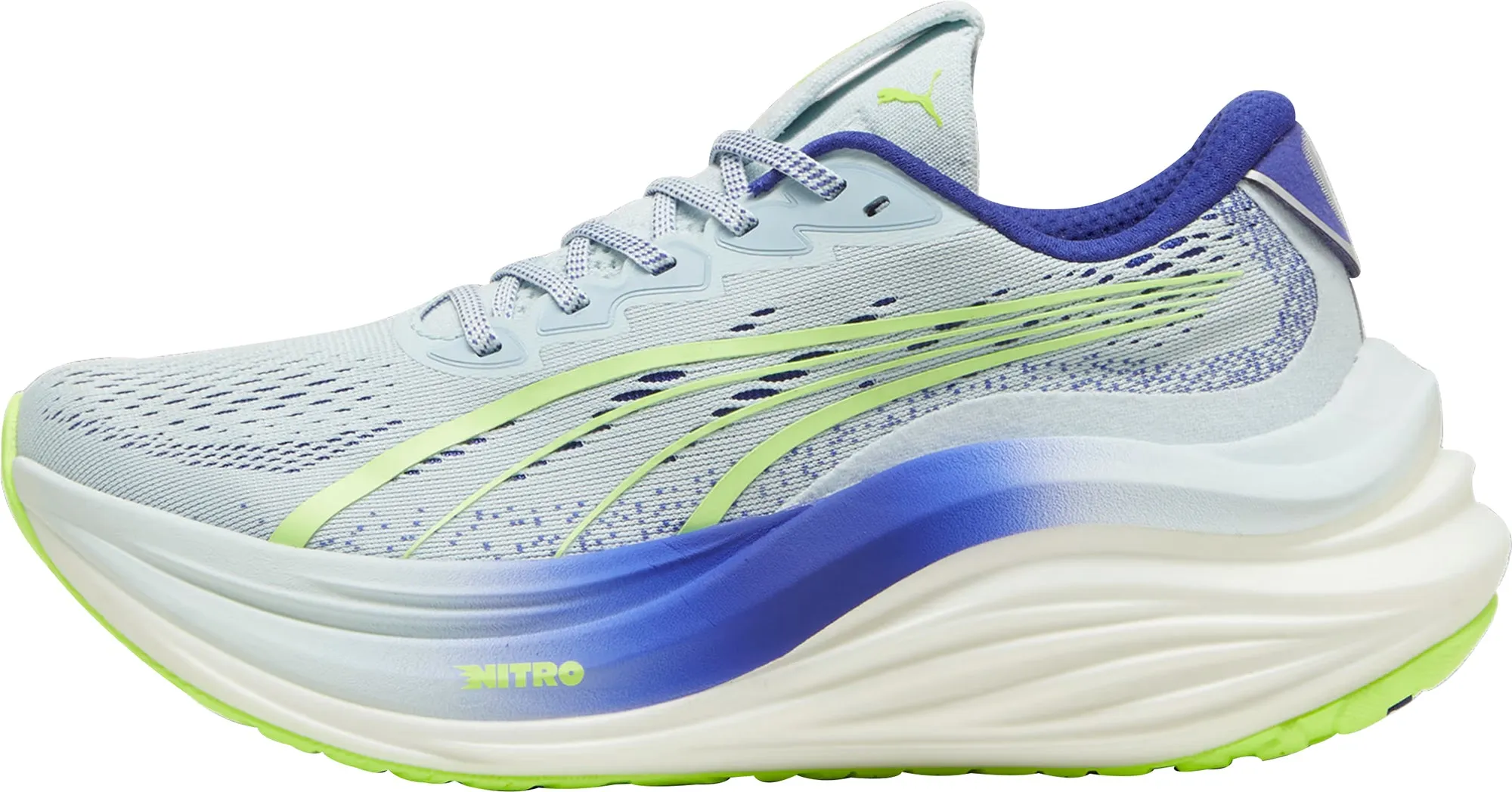 Chaussures de course Puma MagMax Nitro pour femme - Bleu