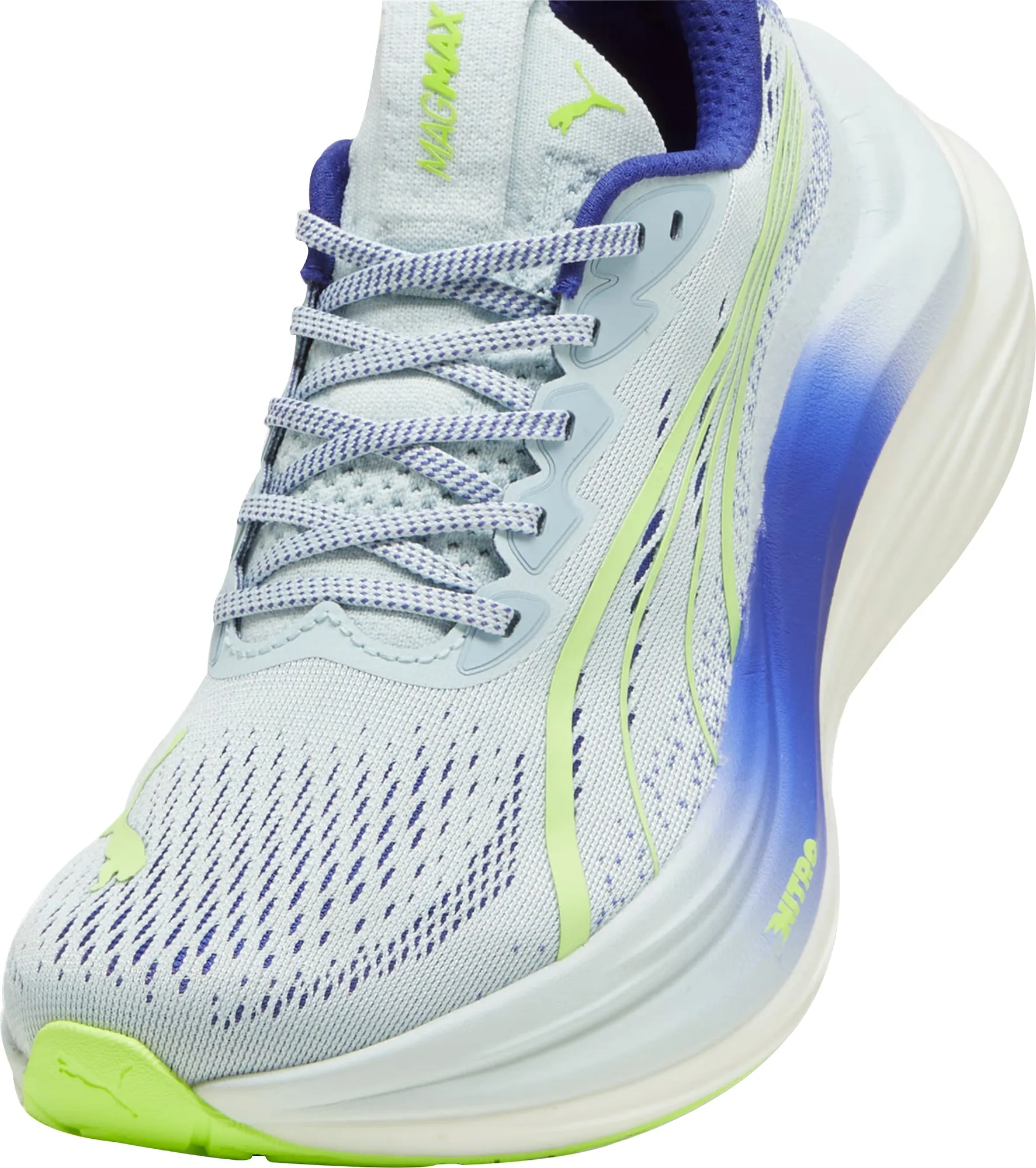 Chaussures de course Puma MagMax Nitro pour femme - Bleu
