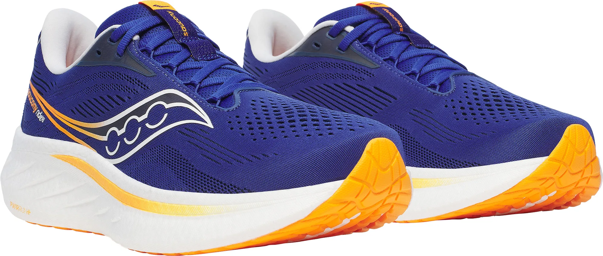 Chaussures de course Saucony Ride 18 pour homme - Bleu
