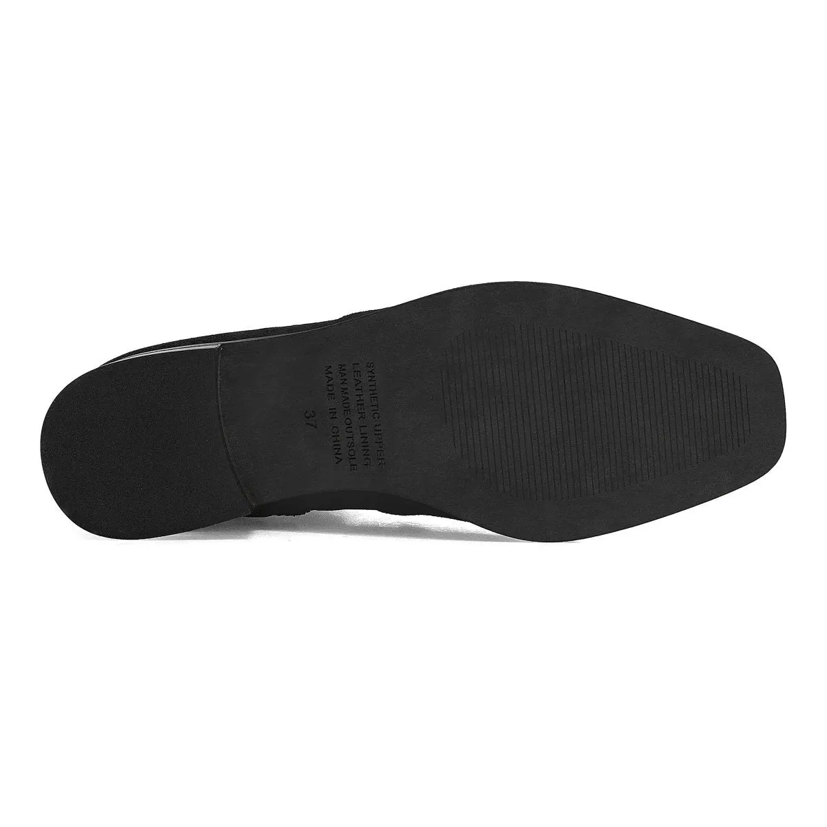 Silent D Femme Suédine Noire Élastique et Ample