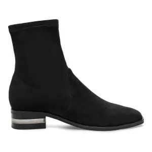 Silent D Femme Suédine Noire Élastique et Ample