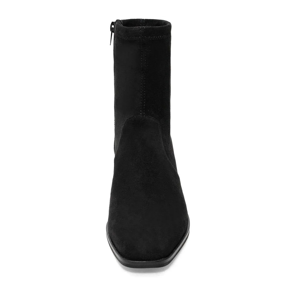 Silent D Femme Suédine Noire Élastique et Ample