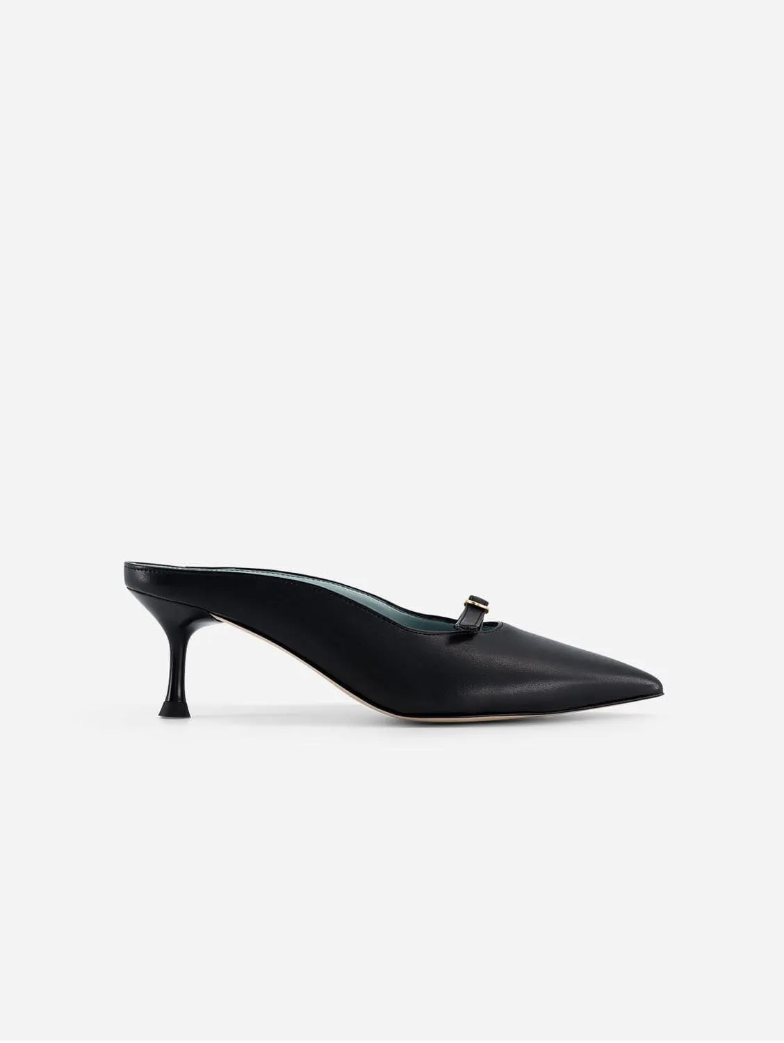 Mules Sixte en similicuir végan | Noir