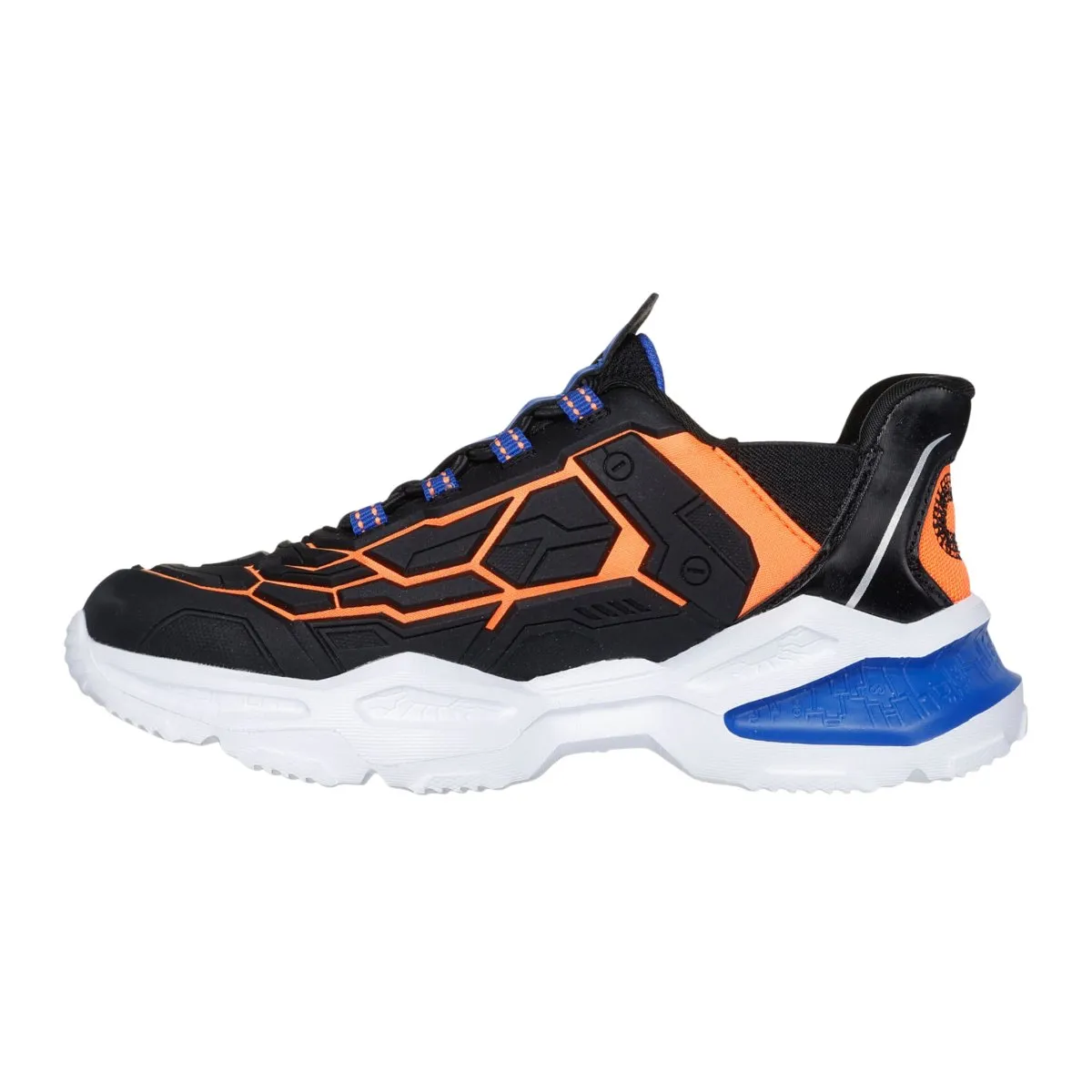 Skechers Garçon (Préscolaire) Slip-ins : Skech-Bots - Orbitron 403838LBKOR Meta-Force Noir/Orange