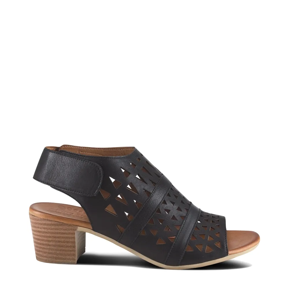 Sandale à talon Dorotha pour femme de Spring Step en noir