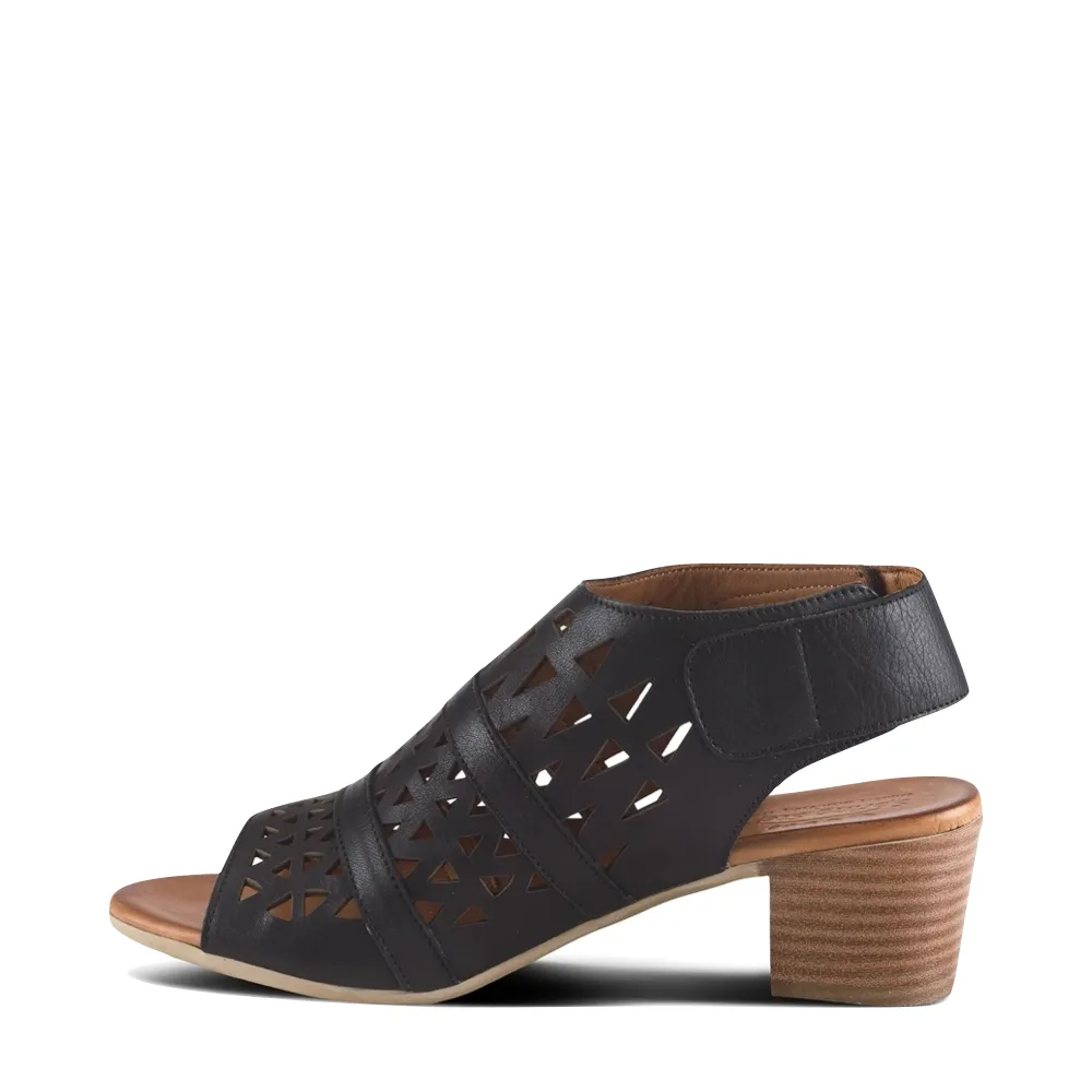 Sandale à talon Dorotha pour femme de Spring Step en noir