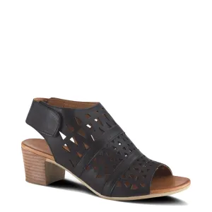 Sandale à talon Dorotha pour femme de Spring Step en noir