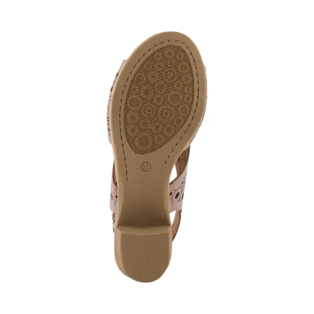 Sandale à talons Kovach pour femmes Spring Step en taupe