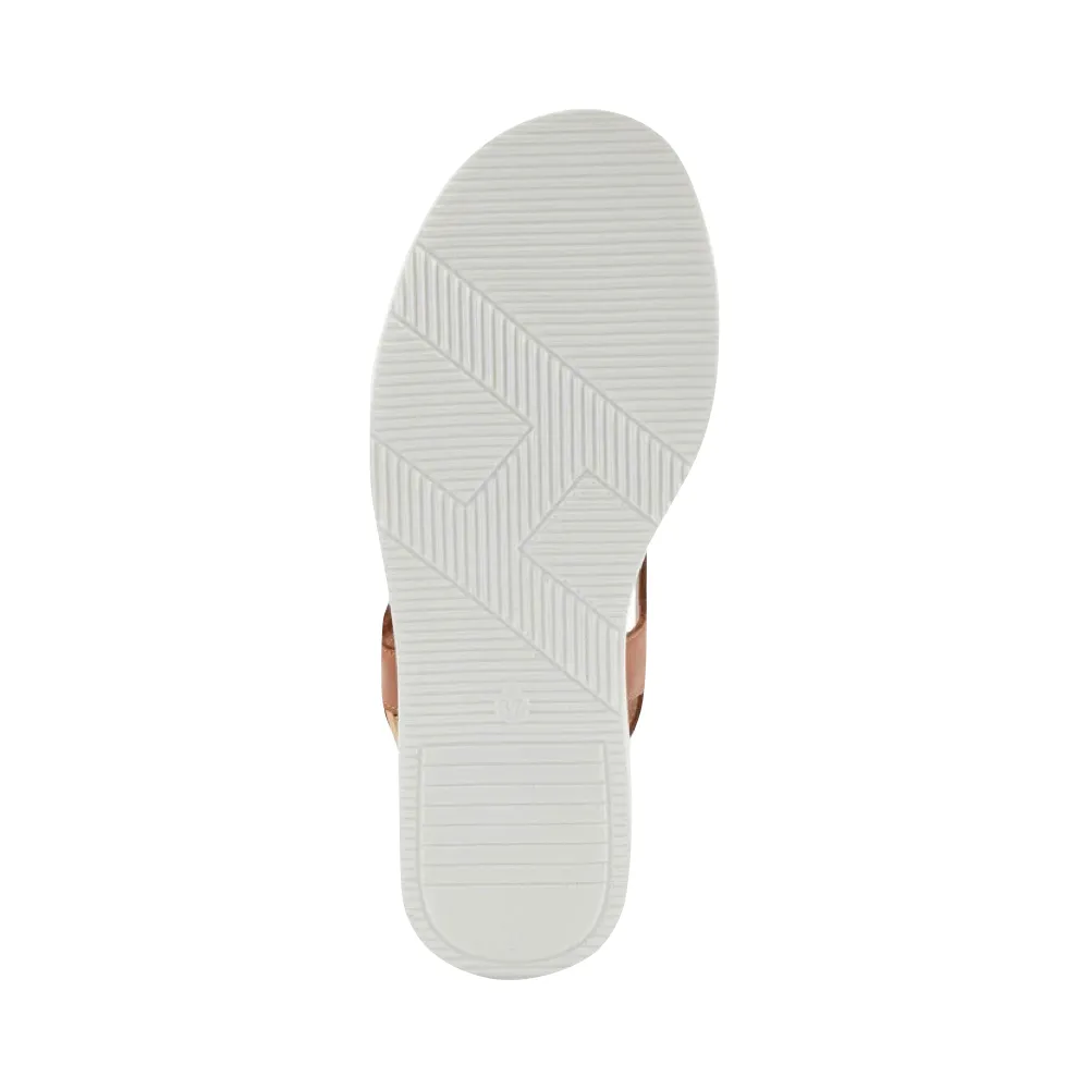 Sandale à plateforme Spring Step pour femmes en multicolore olive