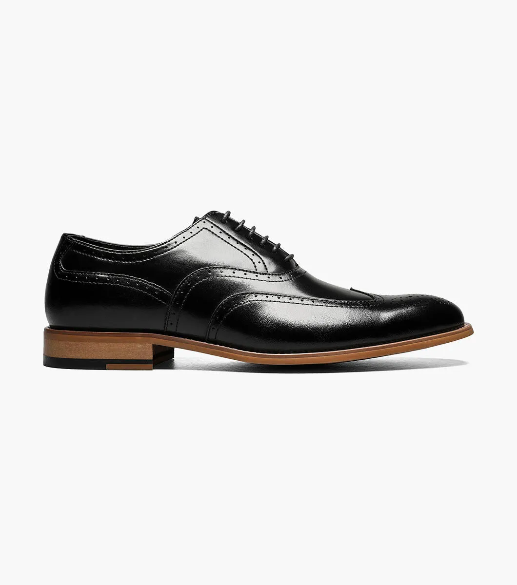 Stacy Adams DUNBAR Chaussures Oxford à Bout pointu Jumbo - Noir